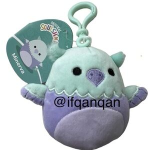NWT 3” Minerva The Griffin Squishmallows Clip